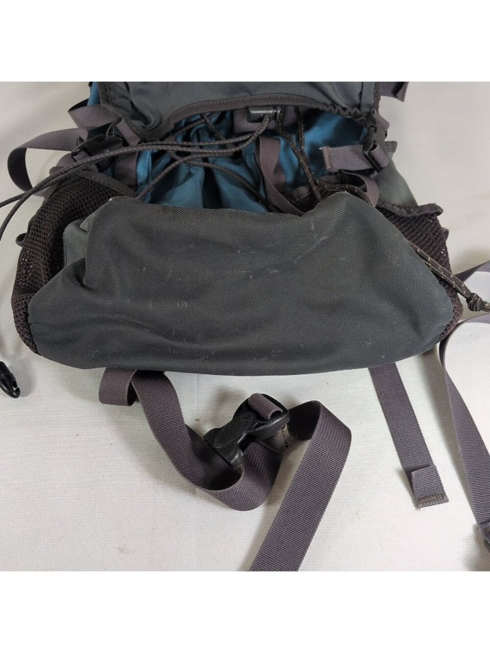 MEC Mountain Equipment Co-op Blue Grey Small Rucksack Bag Backpack - Picture 2 of 16